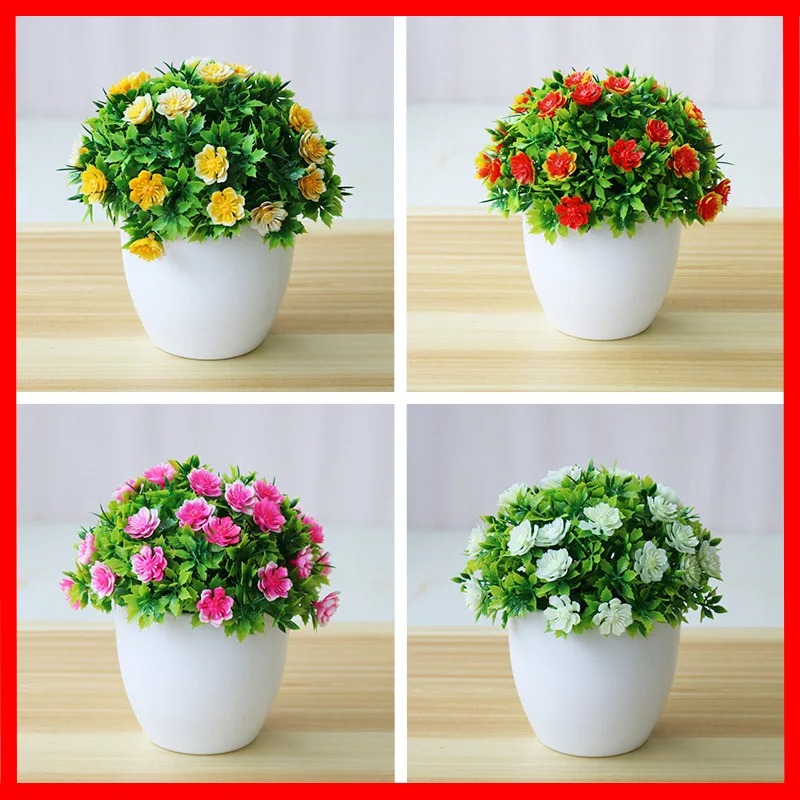 Bonsai Garden Ideas - 1 adet yapay bitkiler Bonsai küçük