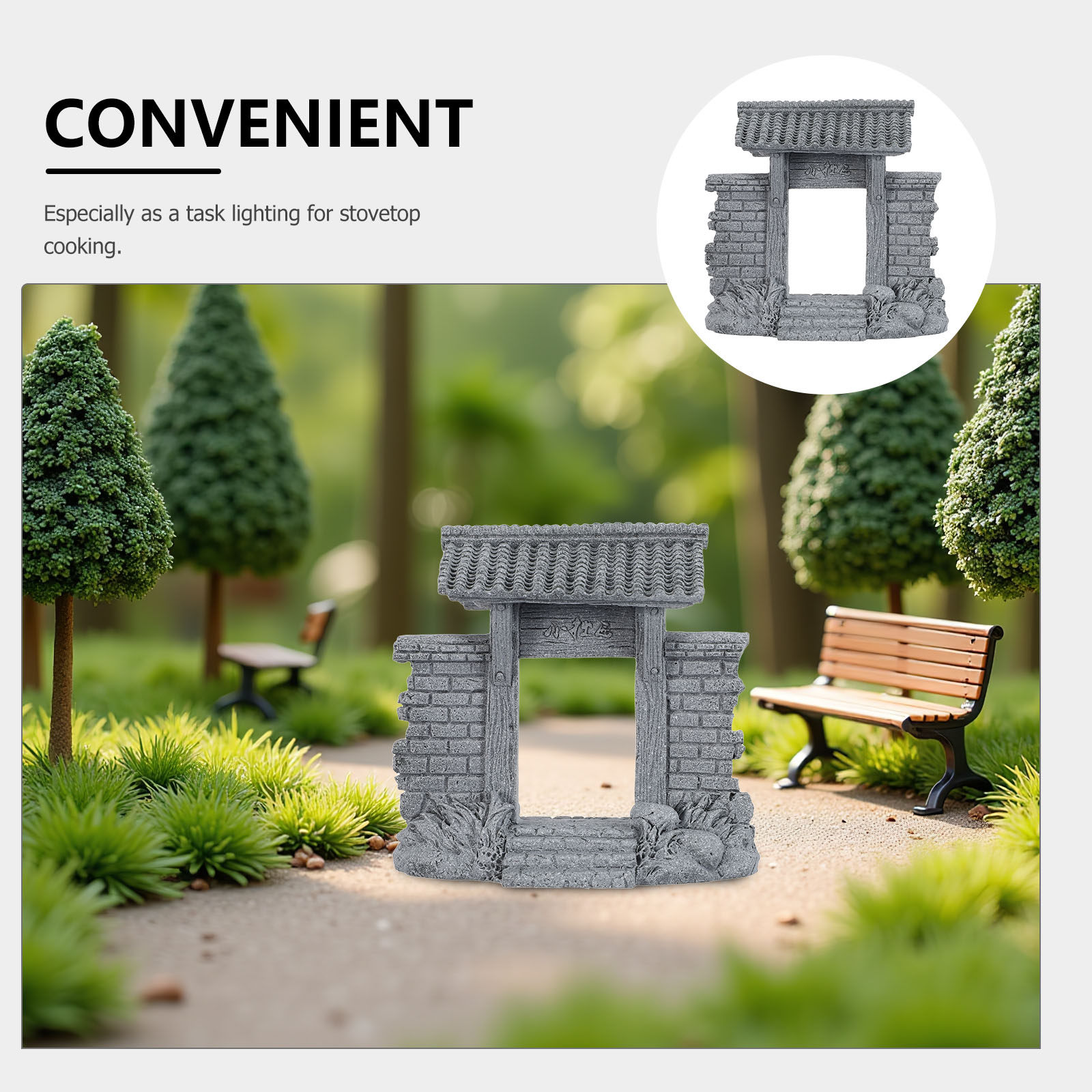 Minyatür Çin Kapısı, Peri Bahç - Bonsai Garden Entrance incelemesi ve fiyatı