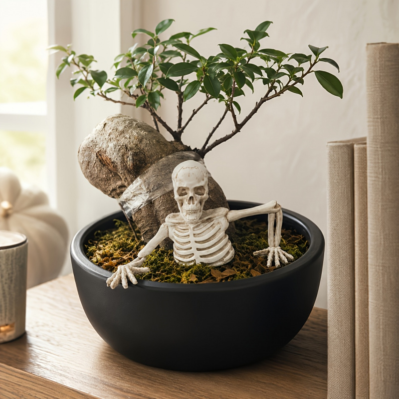 Yarım Vücut İskeletten Çıkıyor - Bonsai Garden Landscape Design incelemesi ve fiyatı