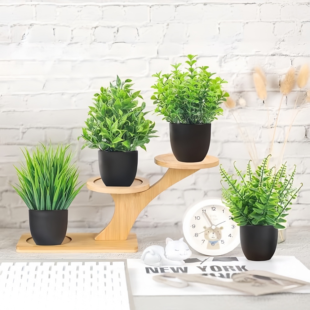 4 adet/takım Mini Yapay Bitkil - Bonsai Garden Ideas incelemesi ve fiyatı