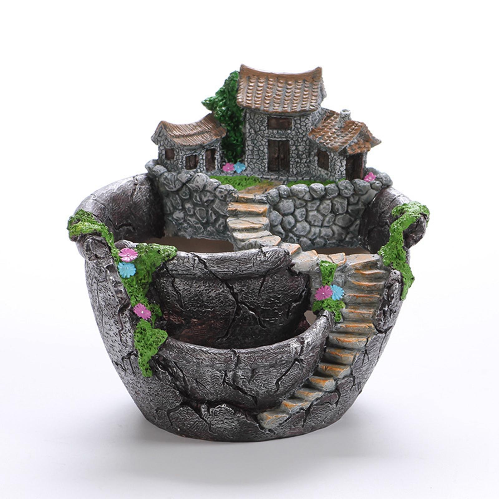 Çiçek Saksısı Peri Bahçesi Tas - Bonsai Garden Landscape Design incelemesi ve fiyatı